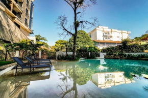 501 Bl 01 - WaldGarten Bombinhas - 50 m do Mar e Frente Avenida - Condomínio de Alto Padrão - Piscina - Academia - Salão de jogos